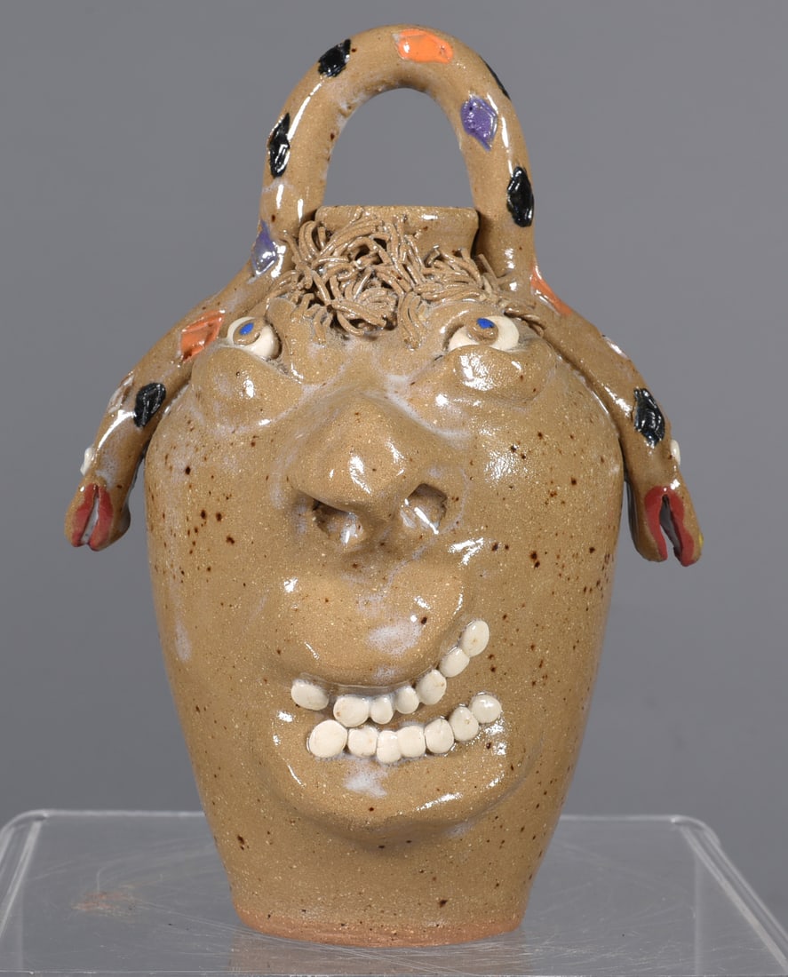 King Pottery Face Jug (1 of 5)