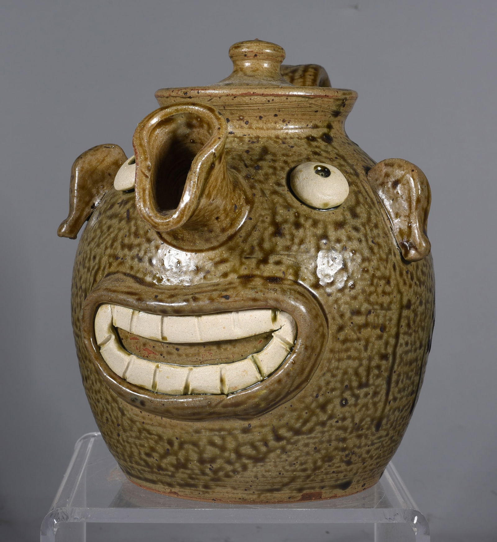 Sid Luck Face Jug Tea Pot (1 of 5)