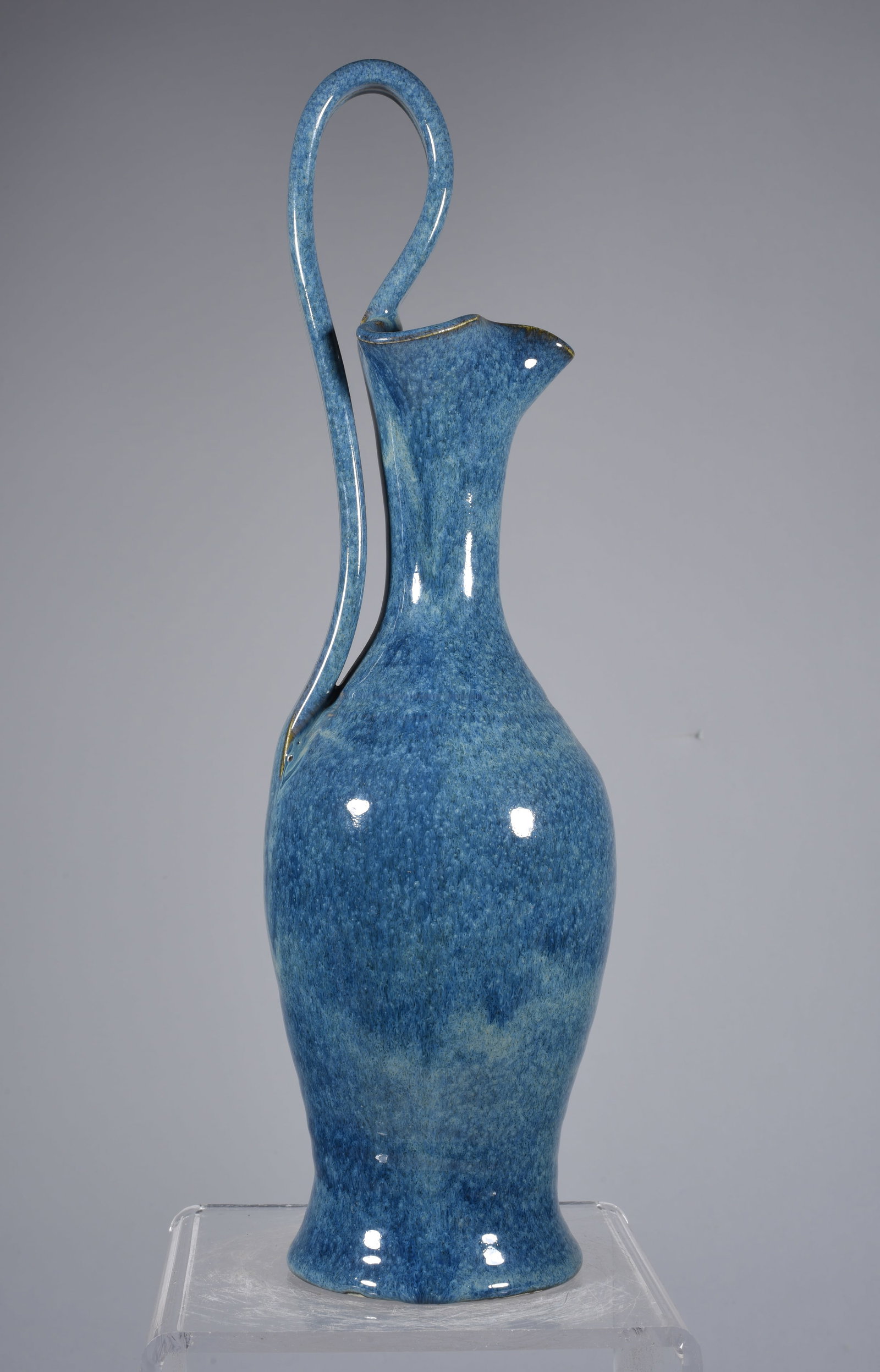 Winds Pottery Rebecca pitcher: 14'' Rebecca pitcher. Signed.