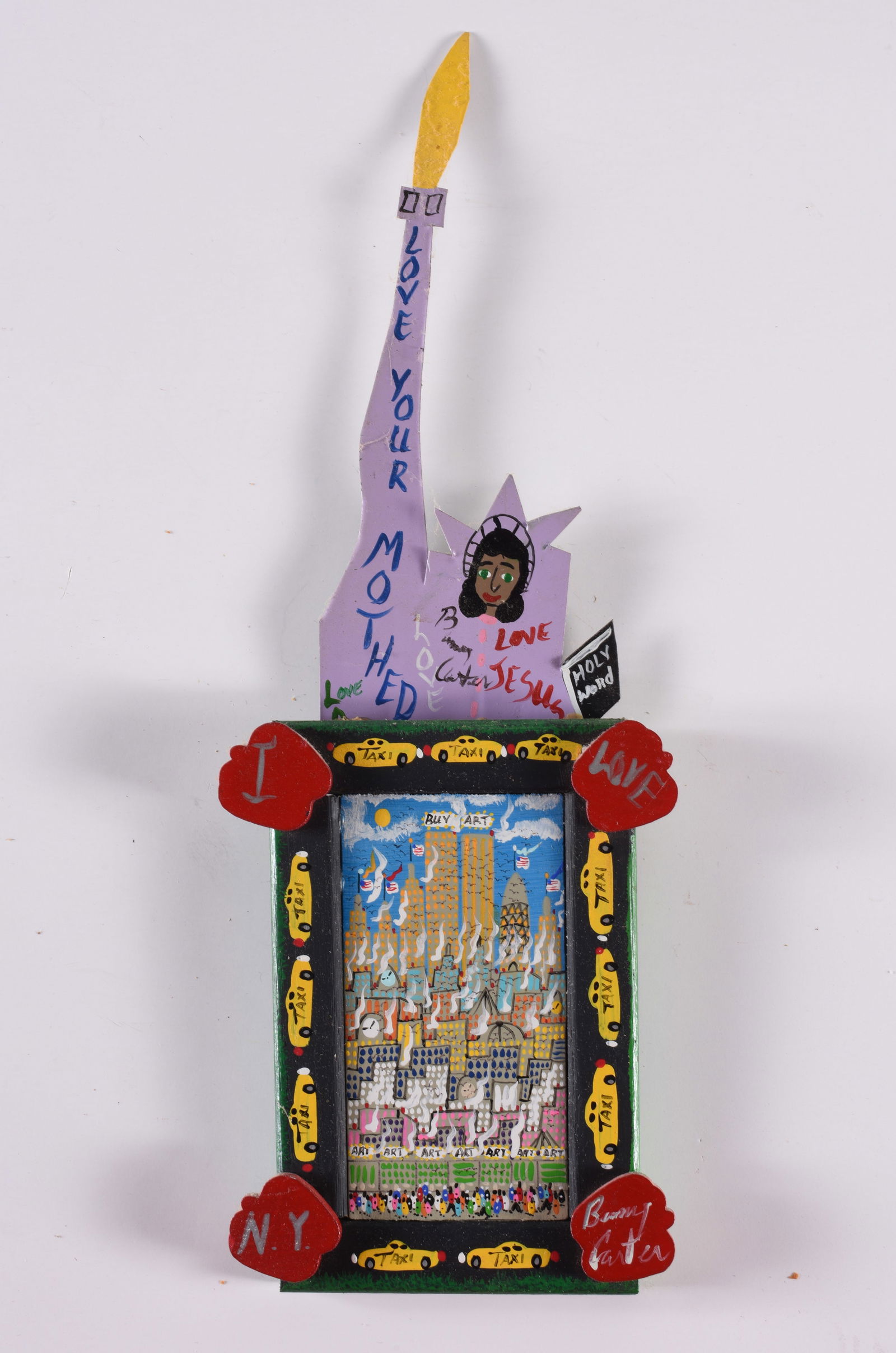 Benny Carter (1943 - 2014) Miniature Painting (1 of 4)