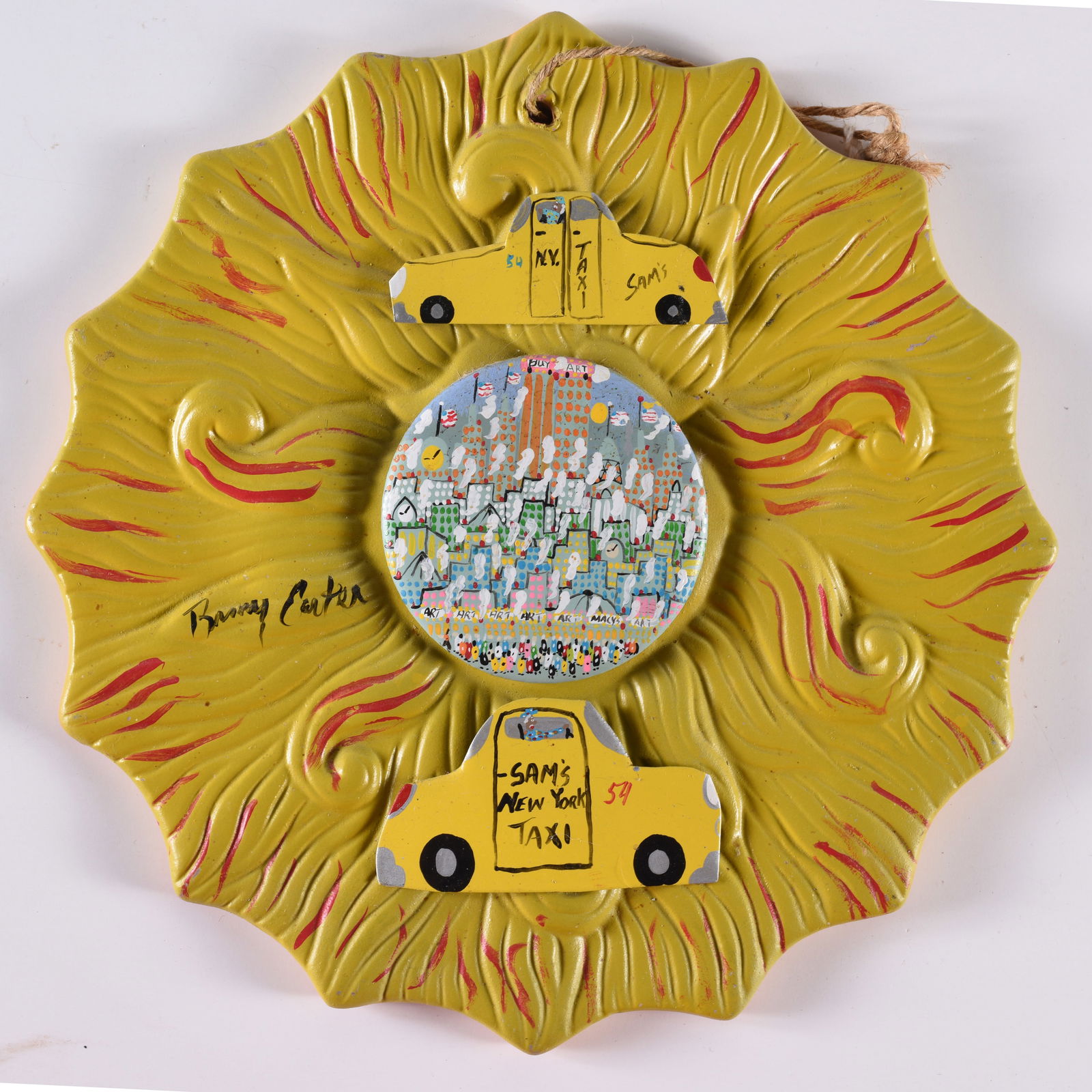 Benny Carter Folk painting (1 of 3)