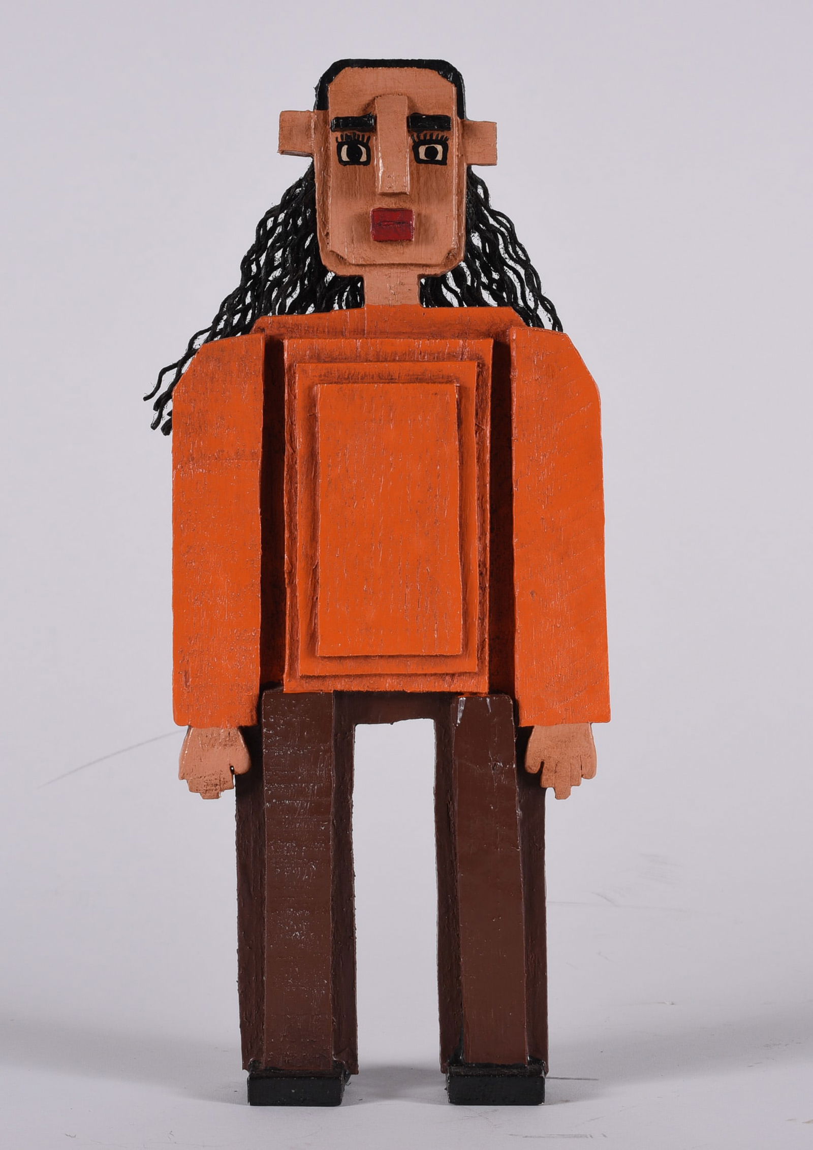 Larry Ballard Folk Art Carving (1 of 2)