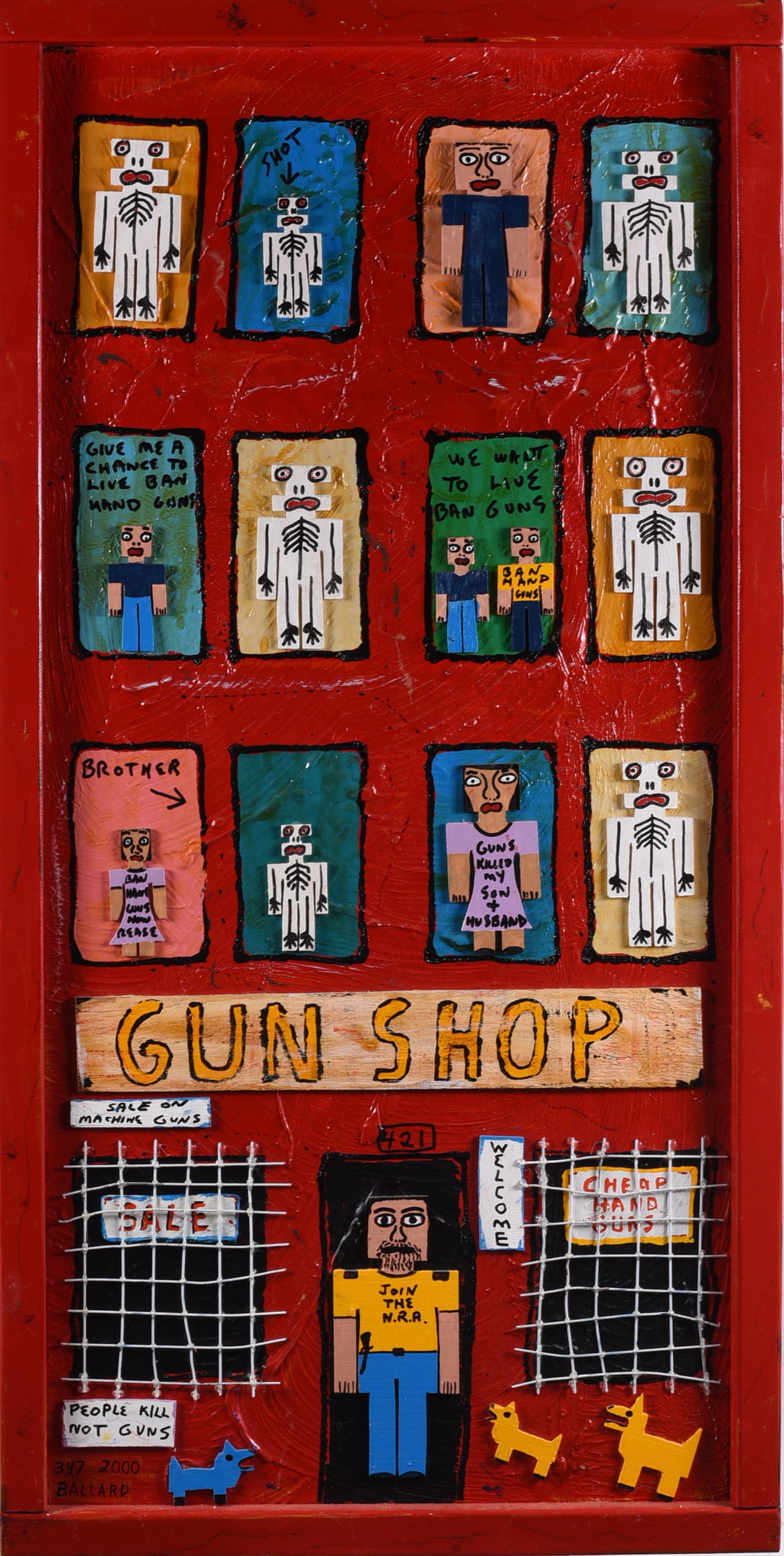 Larry Ballard Folk Painting (1 of 5)