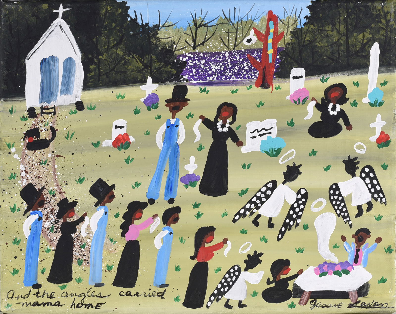 Jessie Lavon Painting (1 of 3)