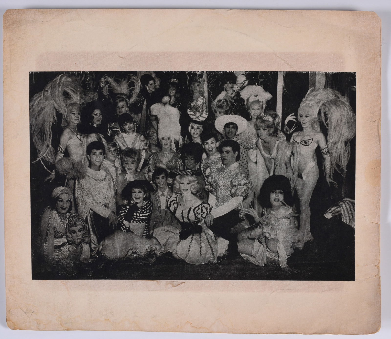 Vintage Drag Cross Dressing Photo (1 of 2)