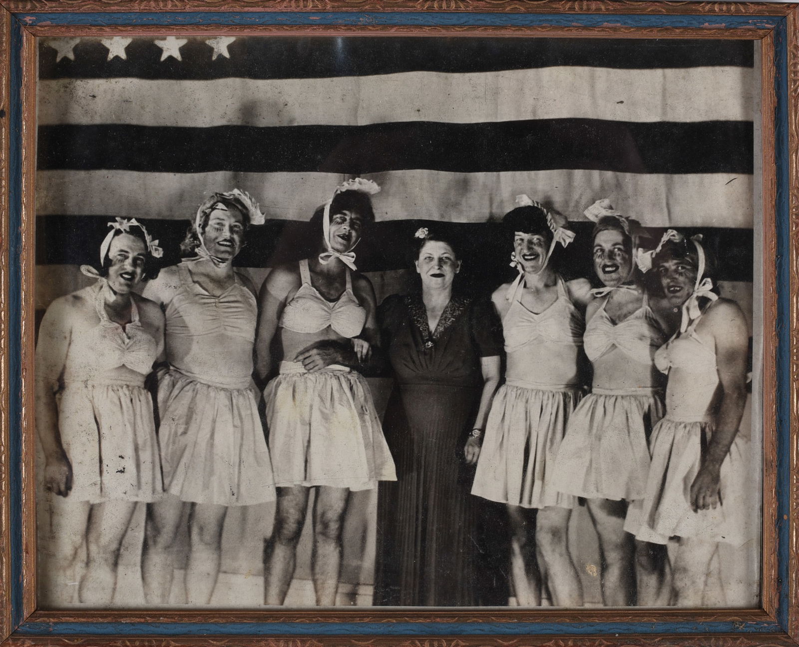 Vintage Drag Cross Dressing Photo (1 of 1)