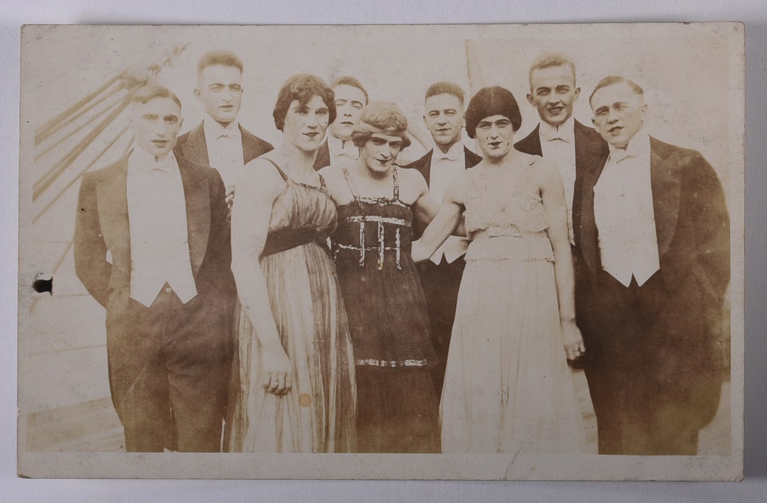 Vintage Original LGBTQ Postcard Post Card (1 of 2)