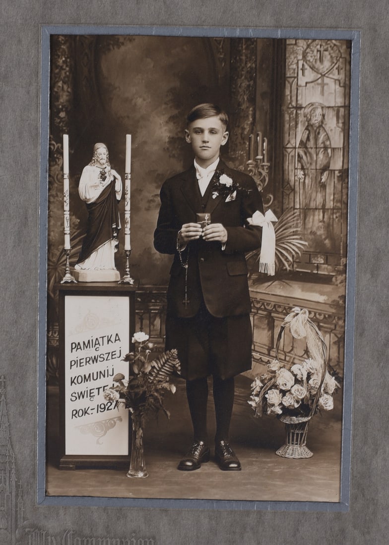 Vintage Photograph of Jewish Boy: Overall 6'' x 9'' see photos for condition and details. From a large collection of phallic and drag photos.