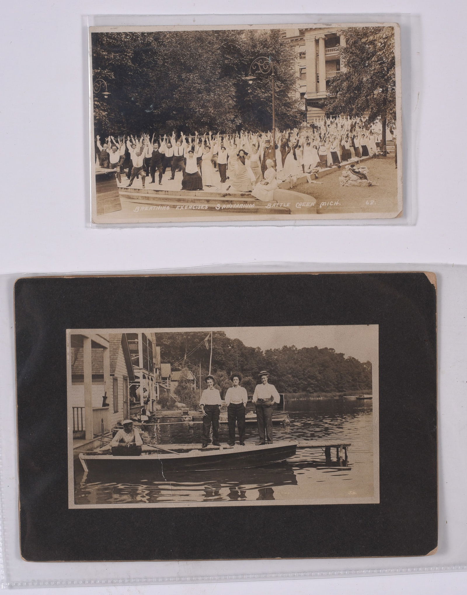 Vintage Photographs: Largest 7'' x 5'' Smallest is a post card see photos for condition and details. From a large collection of phallic and drag photos.