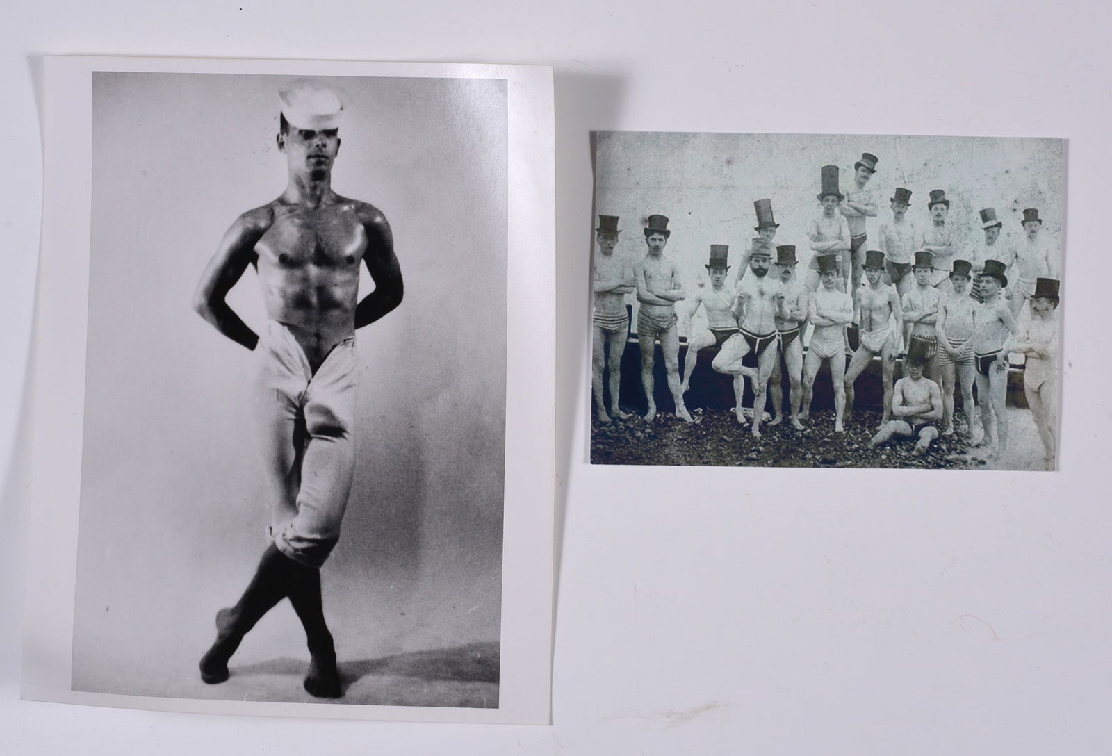 Photograph Copies LGBTQ: Largest 8'' x 10'' believed to be copies
