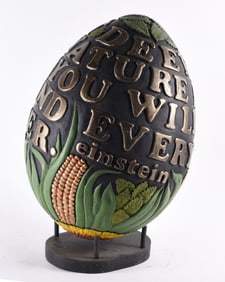 Gene Kangas Wood Carved Sculpture