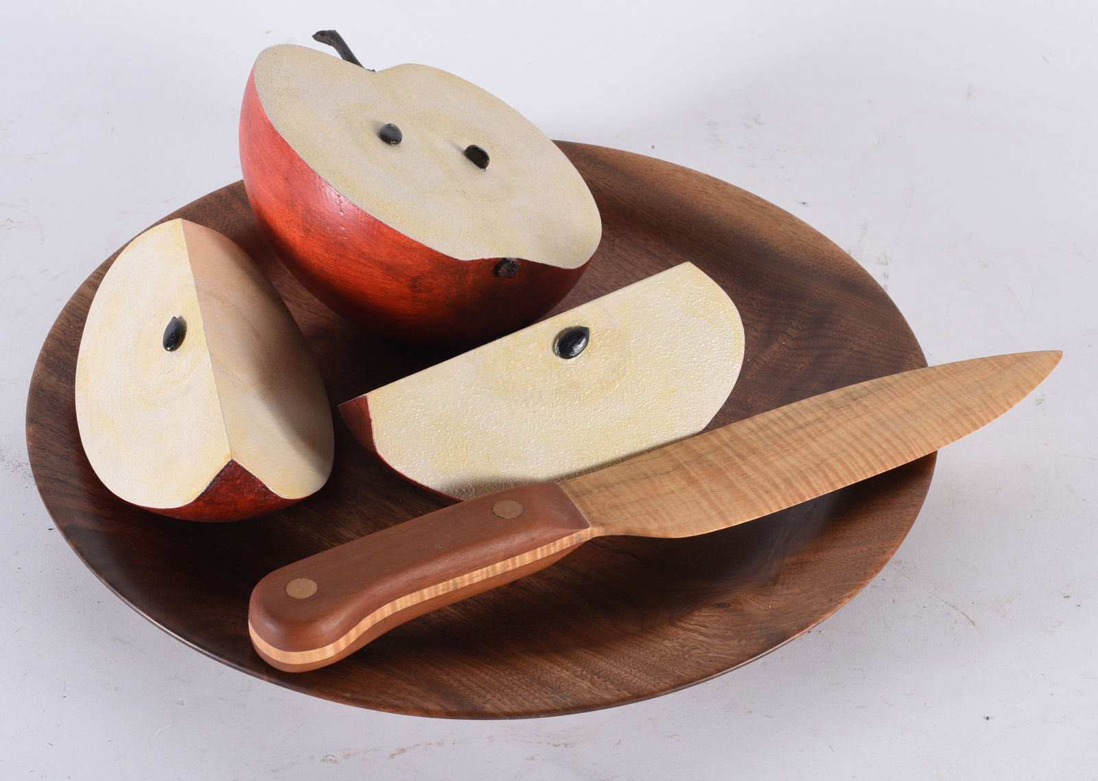 Gene Kangas Carved Wood Sculpture (1 of 2)