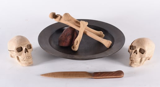 Gene Kangas Carved Wood Sculpture