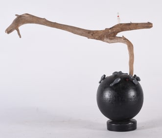 Gene Kangas (b. 1944)  Wood Sculpture