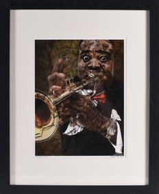 Gene Kangas (b. 1944) signed print