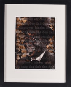 Gene Kangas (b. 1944) signed print