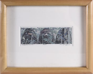 Gene Kangas (b. 1944) signed print