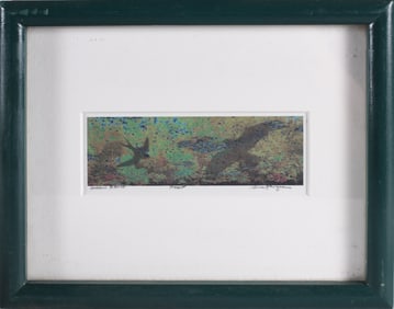 Gene Kangas (b. 1944) signed print