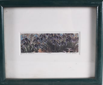 Gene Kangas (b. 1944) signed print