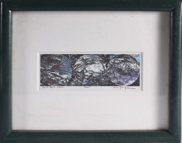 Gene Kangas (b. 1944) signed print