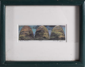 Gene Kangas (b. 1944) signed print