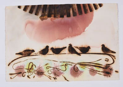 Gene Kangas (b. 1944) signed print