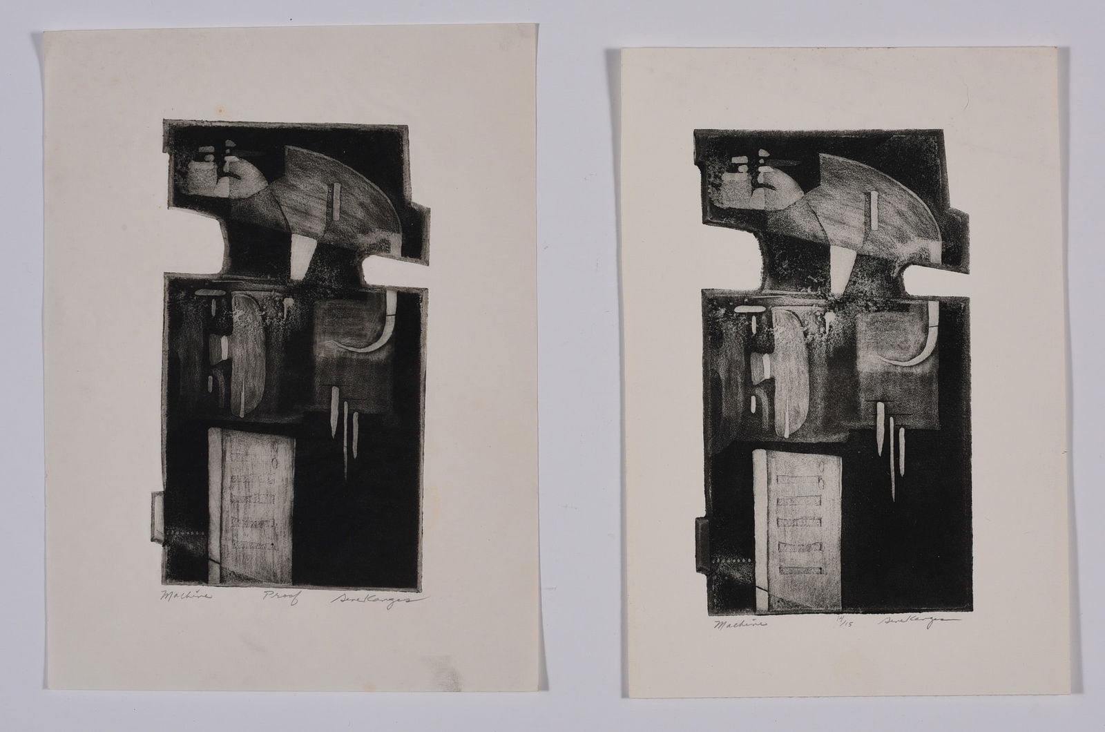 Gene Kangas (b. 1944) signed print (1 of 1)