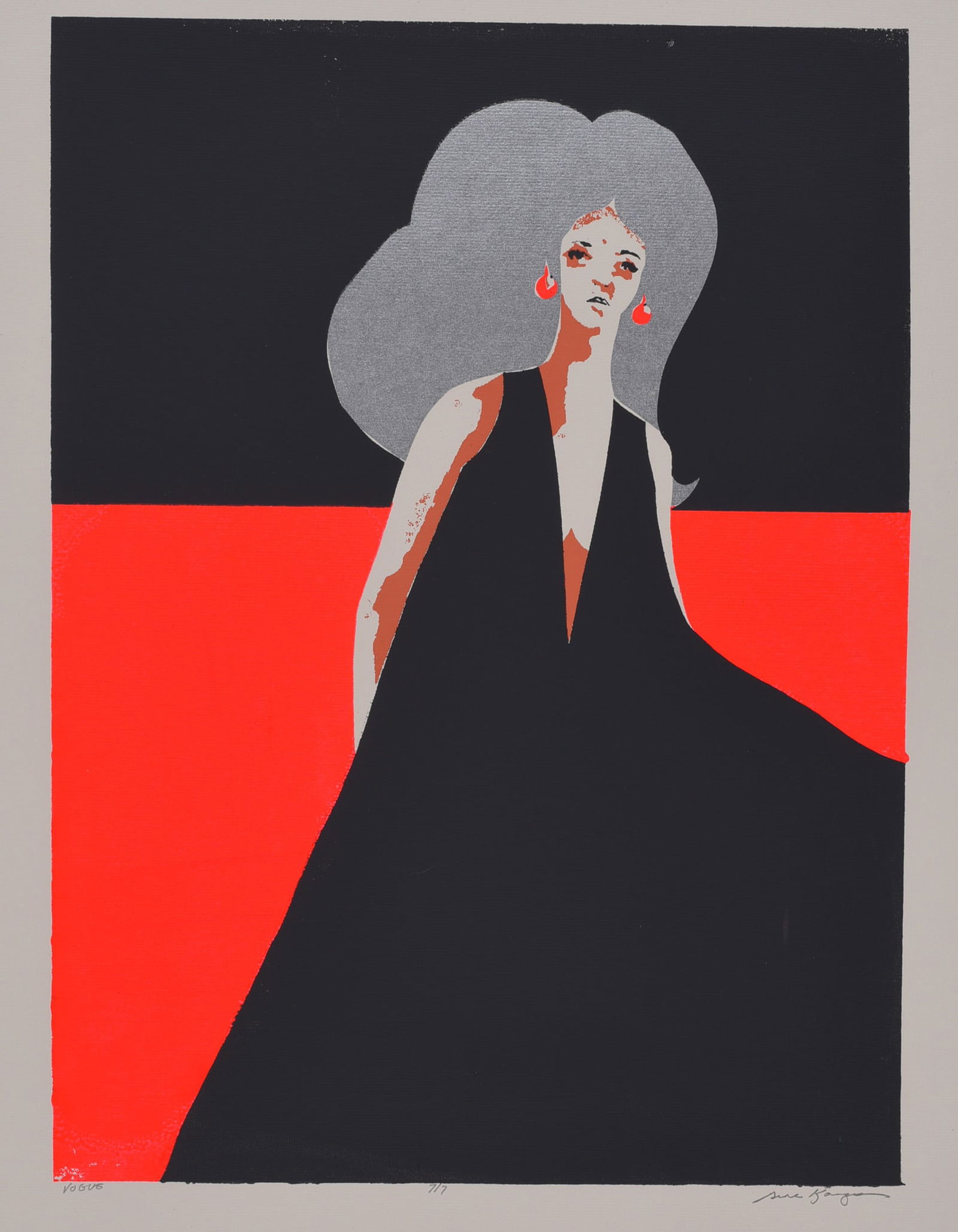 Gene Kangas (b. 1944) signed print (1 of 1)