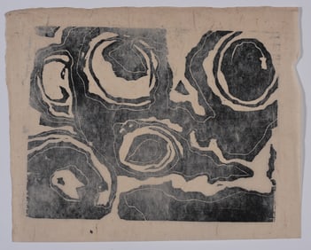 Gene Kangas (b. 1944) signed print