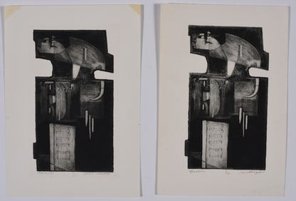 Gene Kangas (b. 1944) signed print