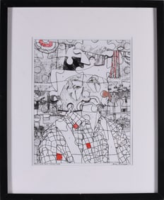 Gene Kangas (American b. 1944) Pencil Signed Print