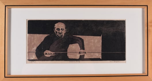 Gene Kangas (American b. 1944) Pencil Signed Print