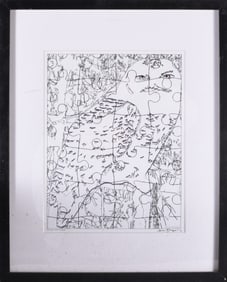 Gene Kangas (American b. 1944) Pencil Signed Print