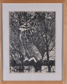 Gene Kangas (American b. 1944) Pencil Signed Print