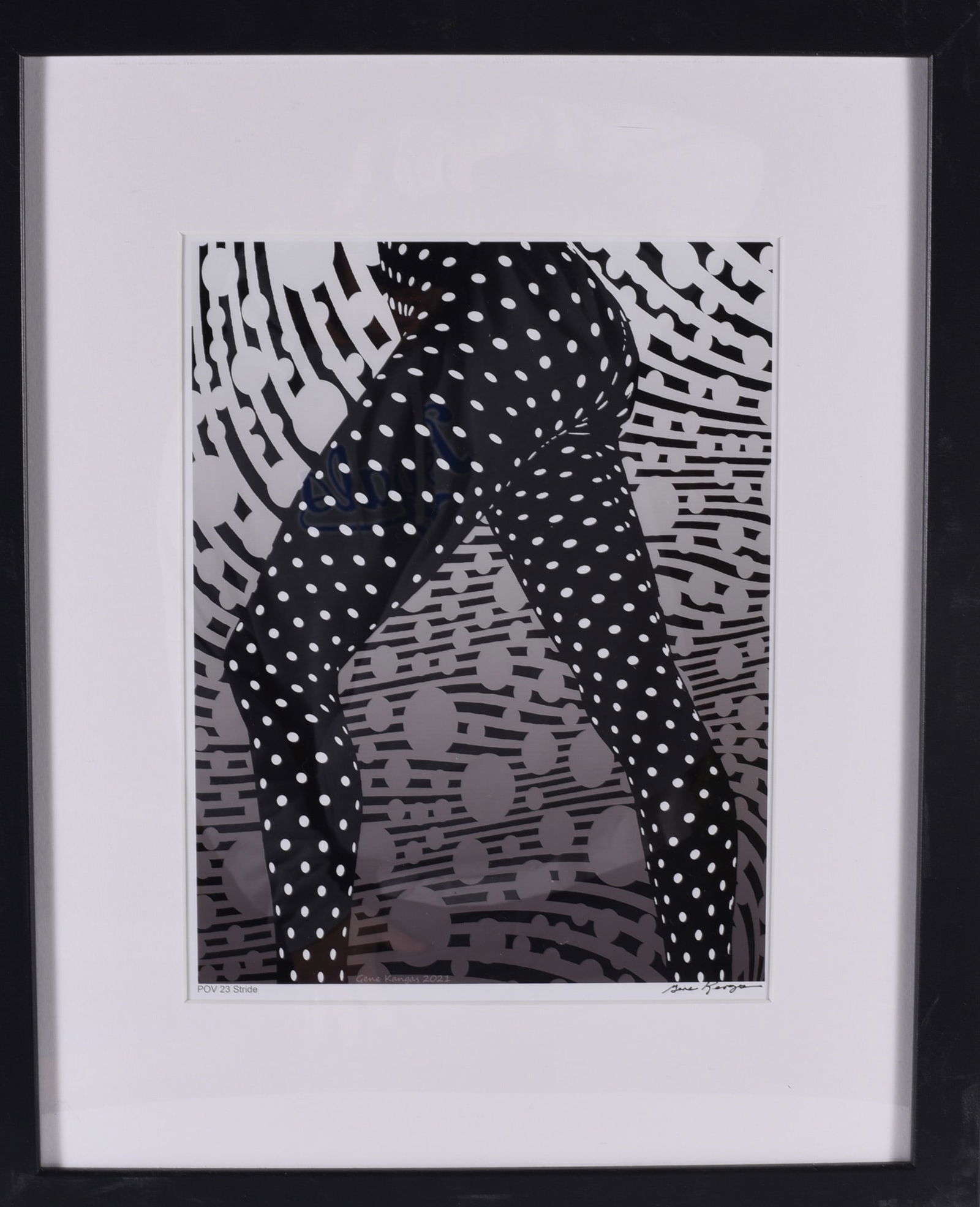 Gene Kangas (American b. 1944) Pencil Signed Print: 18" x 22" size is aprox. Size my very by a few inches depending on frame but these are not larger prints. Size is accurate. Pencil signed. Framed. Gene is a versatile contemporary artist, creating art