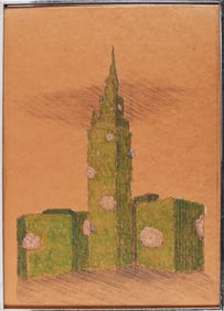 Gene Kangas Mixed Media on Artist Paper