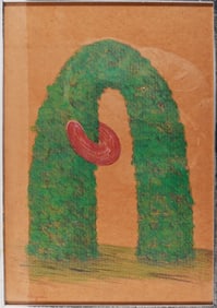 Gene Kangas Mixed Media on Artist Paper