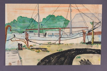 Gene Kangas Mixed Media on Artist Paper