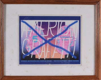 Gene Kangas (American b. 1944) Pencil Signed Print