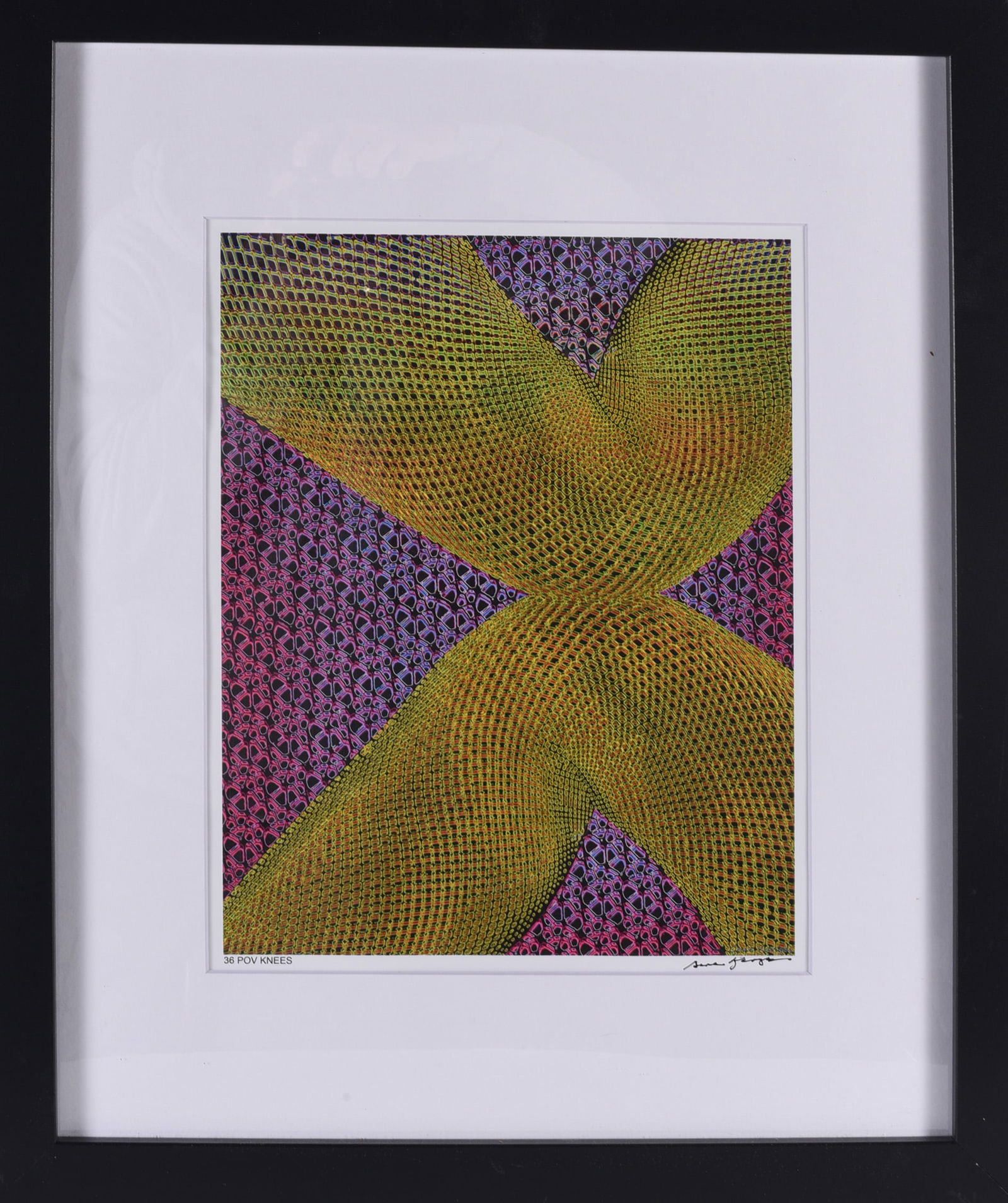 Gene Kangas (American b. 1944) Pencil Signed Print: 18" x 22" size is aprox. Size my very by a few inches depending on frame but these are not larger prints. Size is accurate. Pencil signed. Framed. Gene is a versatile contemporary artist, creating art