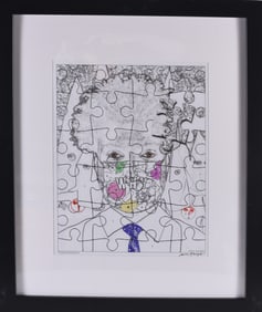 Gene Kangas (American b. 1944) Pencil Signed Print