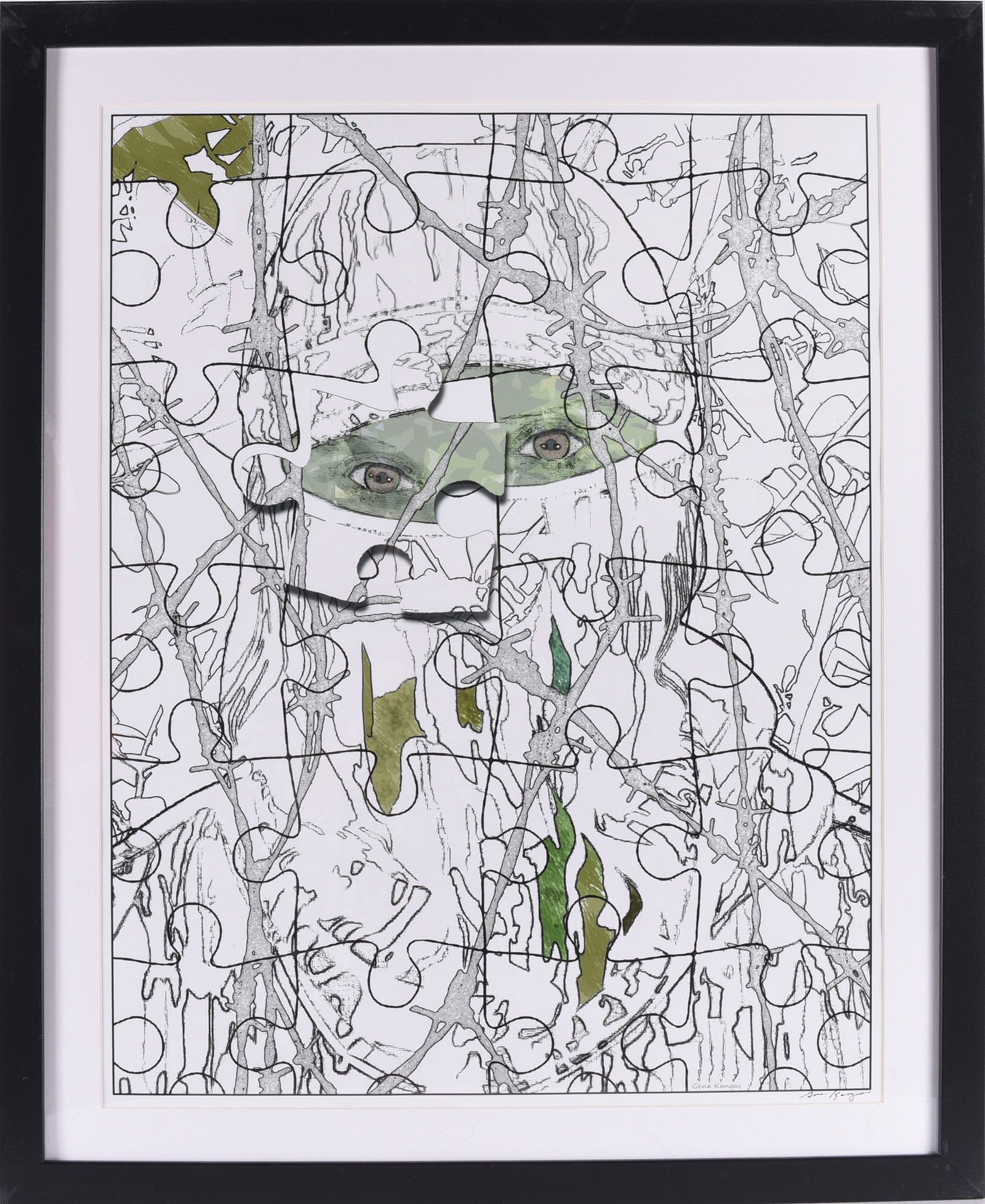 Gene Kangas (American b. 1944) Pencil Signed Print (1 of 3)