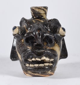 Steve Abee Miniature Swirl Face Jug
