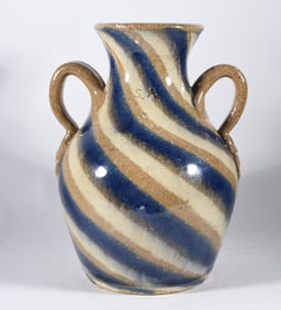 Steve Abee Swirl Pottery Vase