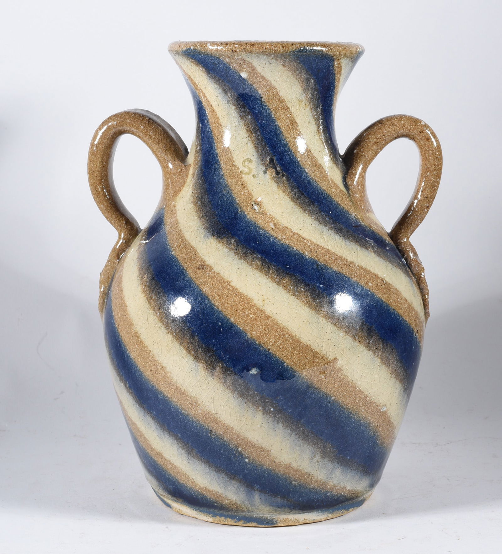 Steve Abee Swirl Pottery Vase (1 of 5)