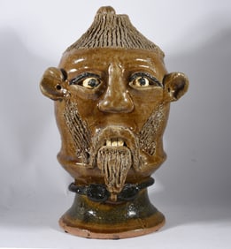 Reggie Meaders Face Jug