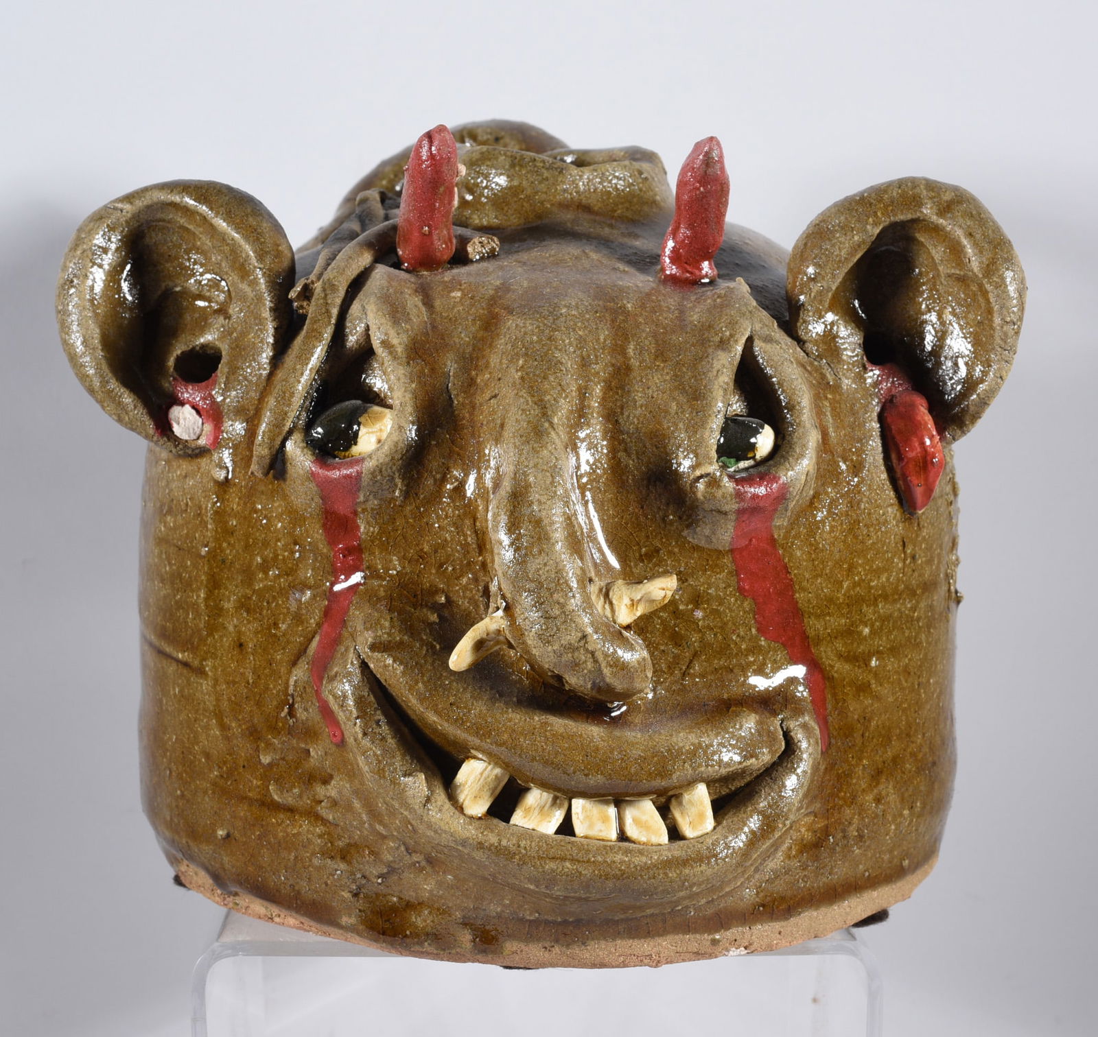 Reggie Meaders Devil Face Jug (1 of 4)