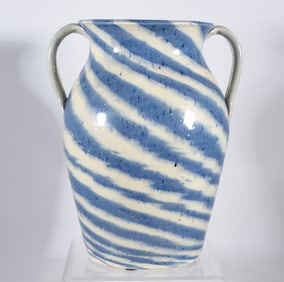 Chalres Lisk Swirl Vase