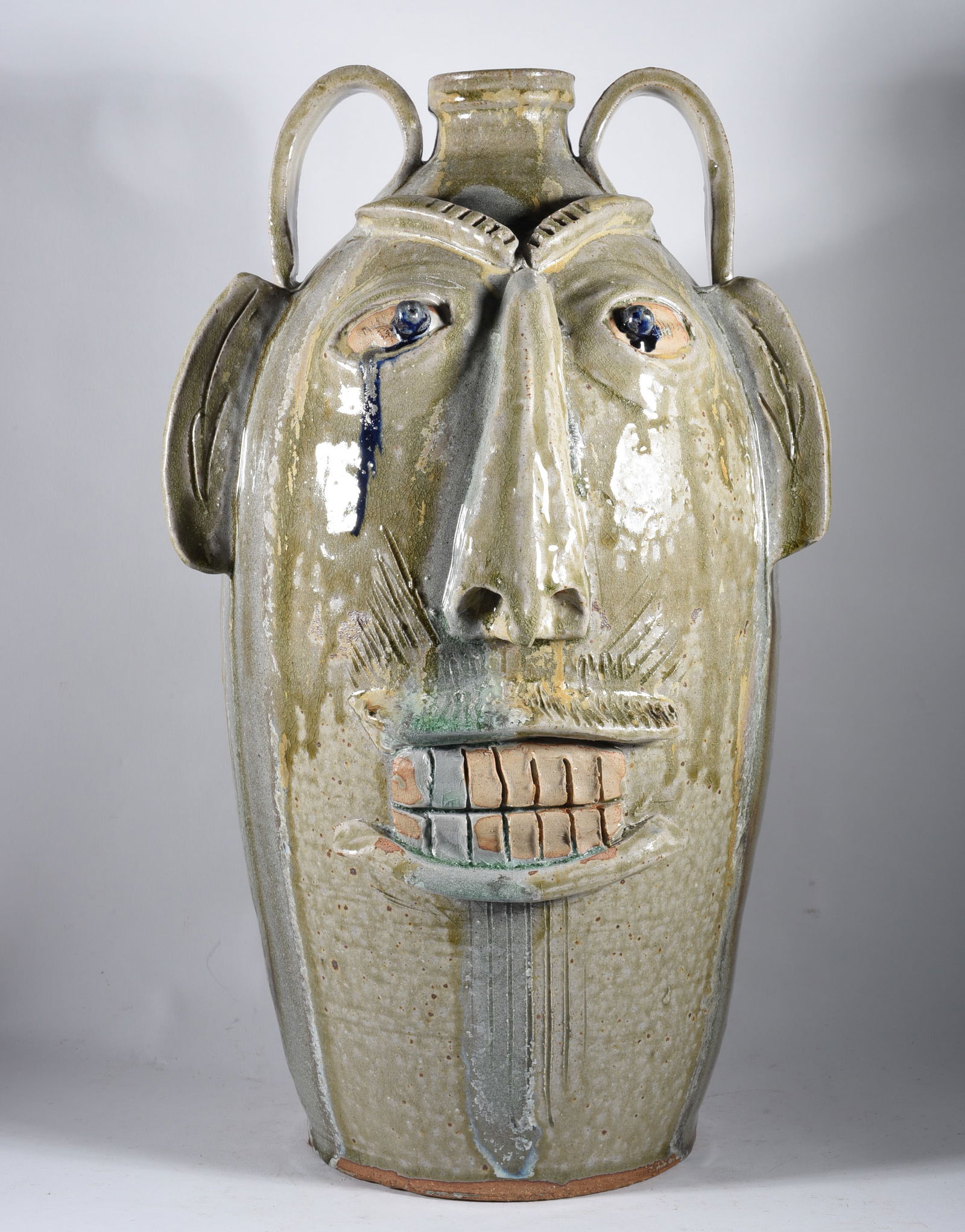 Ed Lane North Carolina Face Jug (1 of 6)