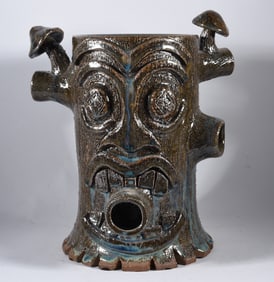Pottery Tree Stump by SMH